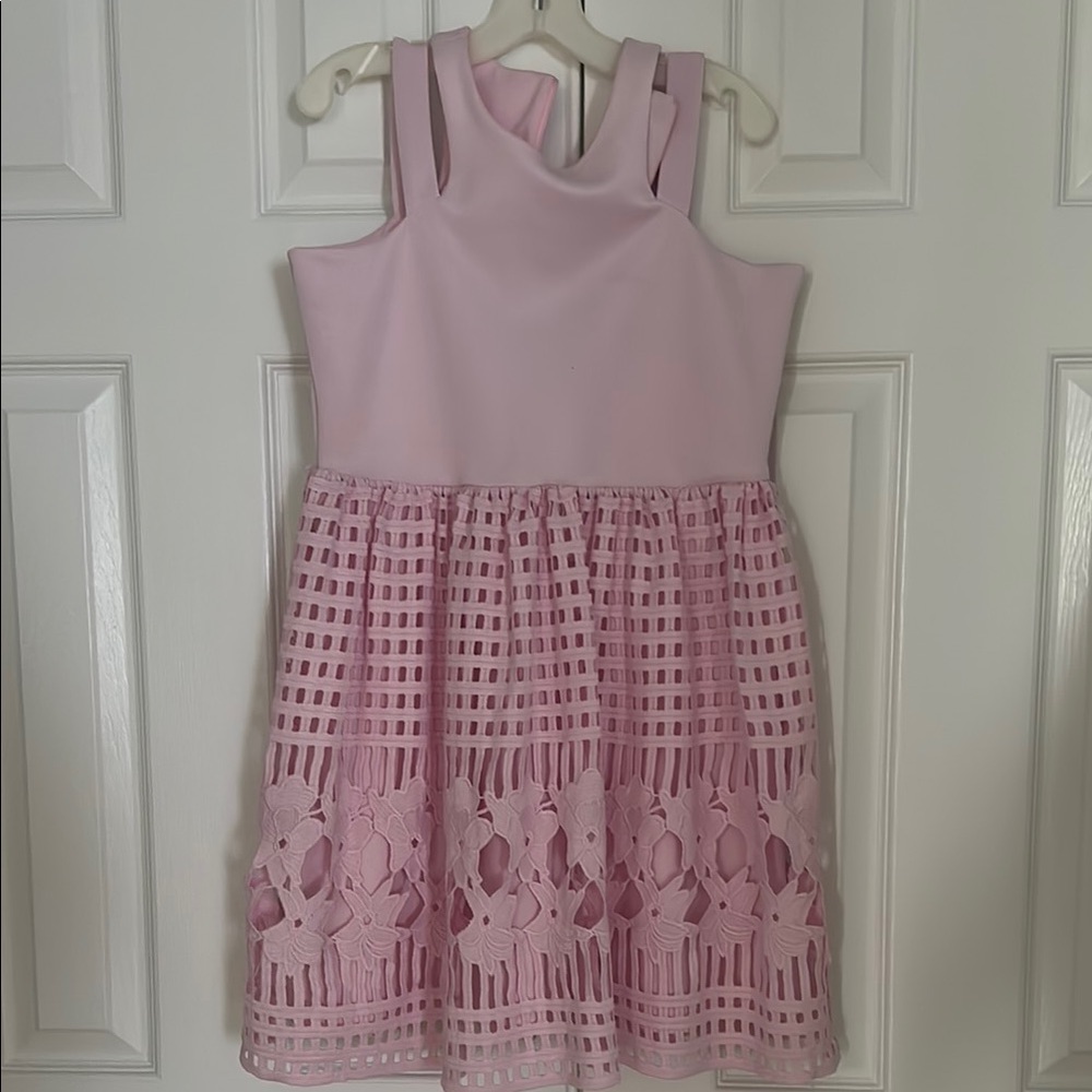 Blush by Us Angels Light Pink Sleeveless Dress